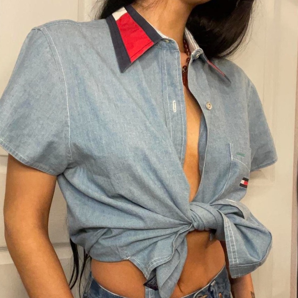 Tommy Hilfiger denim button up